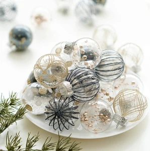 Hot Sale Christmas Ball Christmas Tree Decoration Hanging Ball Set Holiday Popular Gift