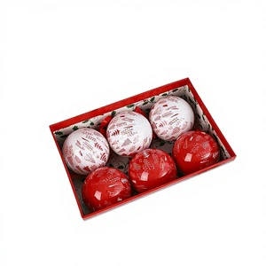 New Style 6-Piece Christmas Ball Ornaments Set for Tree Hanging Decorations