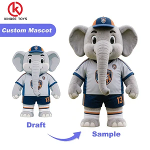 Theme Park Character Mascot Costume Suit Fancy Dress Costume Outfit Design Your Own Mascot Soft Custom Plush Mascot Costume