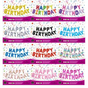 Hot Inflatable Air Event Theme Items Party Decoration Supplies Celebration Ball Foil Happy Birthday Balloon Set Kit for Kids