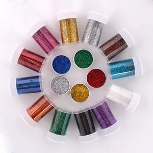 Laser Powder Gold Silver Color Glitter for Glass Art and Polycrystalline Glass China Factory Supply