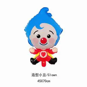 Circus Theme Clown Balloon Set Baby Shower Children Birthday Party Latex Toy Floating Balloon Set Wholesale