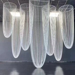 Wedding Ceiling Decoration Acrylic Crystal Bead Curtain Wedding Stage Acrylic Beads Curtains Ceiling Decor Wedding Pendant Props