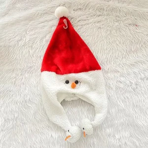 Best-selling High Quality Wholesale Party Christmas Santa Claus Hat Snowman Decoration Christmas Party Hat Direct Factory