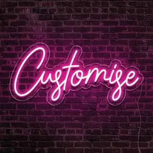 Dropshipping Free Design Neon Signs Supplier Rebow Custom Neon Sign Light Led