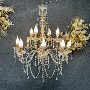 High Quality Wedding Crystal Chandelier Wedding Pendant Light Wedding Stage Ceiling Decor