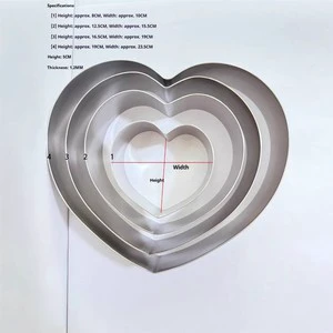 Durable Metal Mousse Rings for Cake Decorating with Large Square Shapes and Professional Baking Tool Set Accessory Kits
