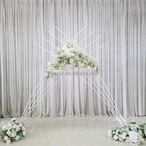 FURUN Factory Wholesale Metal Backdrop Detachable Flower Frame Stand Wedding Arch Party Event Decoration
