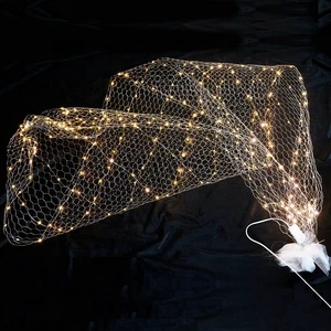 Hot Sale LED Twinkling Star Net Ceiling for Wedding Deco, Restaurant Decoration and Customized Stage Decoration
