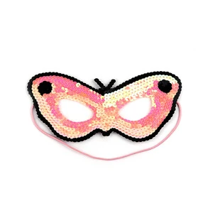 Manufacturers Supply Children's Performance Masks Bow Headdresses Parent-child Game Party Performance Props