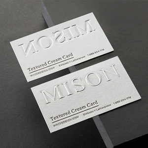 Eco-friendly Custom Pearlescent Paper Cards for Wedding Business Use Digital Printing Customized Shape Model