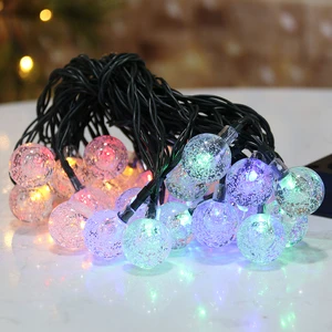 Christmas Holiday Light 30L Colorful LED Wedding Lights String for Home Party Wedding Garden Yadr Decoration