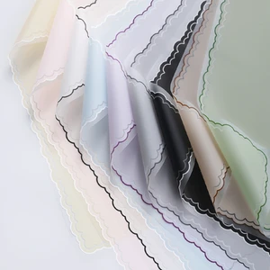 Wholesale Mist Paper Printing Korean Style Flower Wrapping Paper Waterproof Glitter Paper for Flower