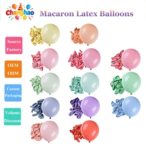 High Quality Pastel Colors Valentines Wedding Balloon 12 Inch Latex Balloons Party Decoration 100pcs/Bag