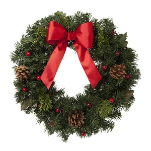 Christmas Decoration Wreath Set Small Grapevine Wreaths for Front Door