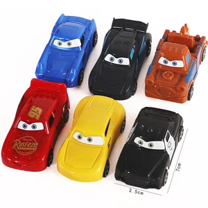 Children's Birthday Cake Decoration Story Cartoon Car Baking Dessert Table Decoration Cake Topper Car