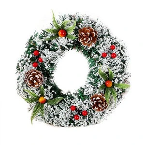 Luxury Diy Decorative Rattan 2021 Christmas Wreath
