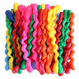 Cheap Party Inflatable Eco Friendly Latex Magic Twisting Screw Balloon For Wedding