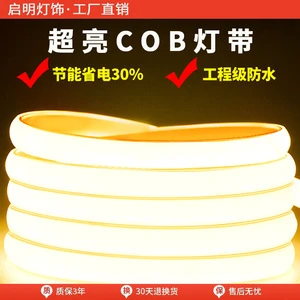 High Voltage Cob Light Strip With LED 220V Living Room Self-adhesive Ceiling Atmosphere Light, Super Bright Outdoor Waterproof