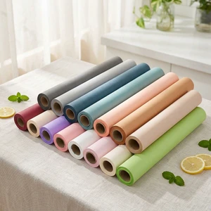 Solid Color Luxury Artistic with Elegant Floral Gift Design Floral Wrapping Paper for Floral Arrangement and Wedding Party Decor