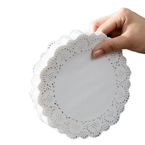 Gold White Paper Cake Doilies Wedding Decor Crafts Doilies Colored Lace Doilies