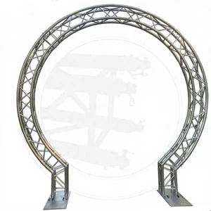 Aluminum Alloy Stage Round Wedding Arches Circle Truss CE Certified TECH TEAM B30 Hot Sale Cheap Portable Display Lighting