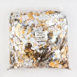 Sequin Confetti (Mixed Colors/Shapes) Glitter Polyester Metallic Color Selanusa Mexico Batch POA0019708 20 Pieces Size S/N
