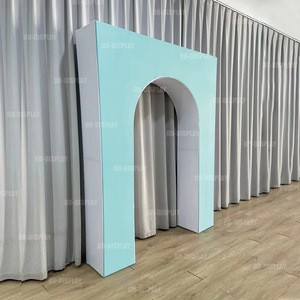 New Wedding Freestanding Backdrop Stand Party Decoration Props Outdoor Wedding Ornaments Aluminum Alloy Arch Frame Backdrops