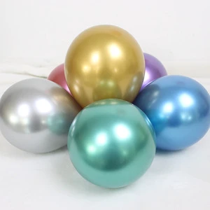 5 Inch (100pcs/bag) Chrome Balloon Metallic Wedding Party Birthday Decorations