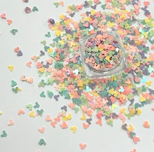Factory Wholesale Loose PVC PET Mickey Sequins,multi-color Customizable For Festival Party Confetti Stationery Decoration Sequin