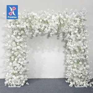 Large White Square Wedding Arch for Event Decoration