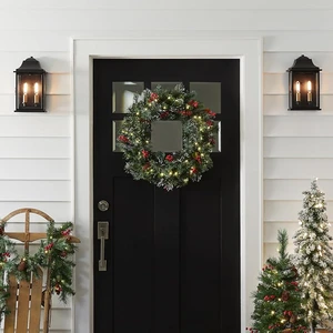 Christmas Decorations Christmas Wreath Rattan 40/50/60cm Christmas Decorations Wreath Decoration Scene Layout