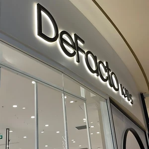 Energy Efficient Illuminated Storefront Signage Metal Letter Backlit LED Sign for Kids Store