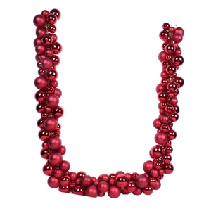 Christmas Decoration Ornament Colorful Long Christmas Ball Garland Christmas Garland Christmas Balls Ornaments for Decoration