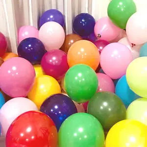 Air Balloons Wholesales Birthday 100pcs/bag Colorful 10 Inch Latex Balloons Party Supplies for Party Decorations Balloon