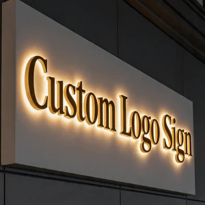 Corrosion Resistant Backlit LED Channel Letters Remote Control Outdoor Restaurant Logo Sign For Office & Streetfront Decoration
