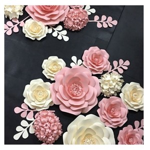 10cm-80cm Giant Wall Wedding Party Festival Decorate Paper Craft Flowers