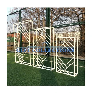 Wedding Arch White Color Stainless Steel Wholesale Metal Wedding Arch Backdrop for Banquet Events Party Decoration Equipment