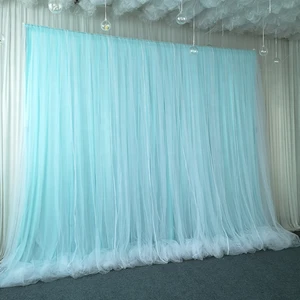2022 Wedding Stage Drape Decoration Custom Portable Wedding Ceiling