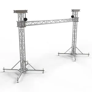 Hang Pre Rig 4 Punkt Estructura Truss Circular Aluminum System Truss Pillars For Wedding Decoration