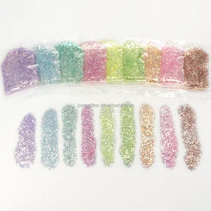 Hot Sale Dot Chunky Mixed Glitter Powder Bottled Nail Art Starry Colors Sequin DIY Wholesale for Crafts and Christmas Crafts