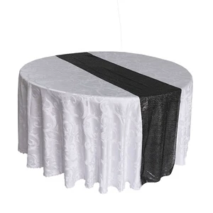 Fancy Glitter Sequin Table Runner for Birthday Party Supplies