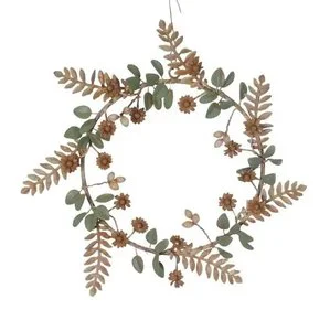 Best Selling Flower Bunch Metal Iron Wreath for Christmas Festival Parties Hanging Decoration Usage Wall Wreaths