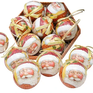 Christmas Tree Ornaments Christmas Ball Christmas Bauble Printing Christmas Decoration