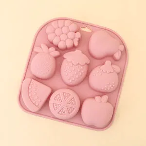 Angel Wings Disposable 1-Piece Silicone Chocolate Molds Set with Irregular Shape for Epoxy Resin Cake/Candle Decor