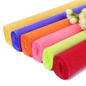Wholesale Crepe Paper Streamers Colorful Paper for DIY Crafts and Party Decorations