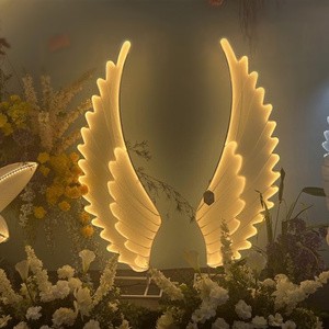Beautiful LED Wedding Backdrop Prop Romantic Wedding Scene Decor Easy Install Event Supplies Party Props