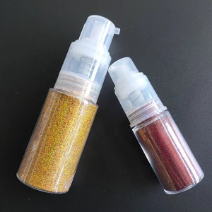 Eco-friendly PET Material Chunky Glitter Powder Spray Body Glitter