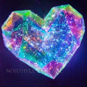 Fantasy Color Love Heart Sculpture Led Light Wedding Decoration Holiday Lighting Best Price fairy Lights Outdoor Indoor