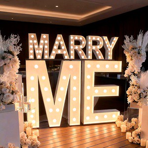 Led Marquee Letters 4ft Led Light Up Letters Marry Me Marquee Letters For Wedding Party Bar Birthday Party